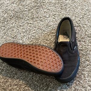 Loved Vans, classics slip ons.